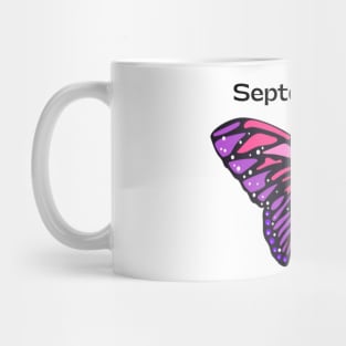 They Whispered To Her You Cannot Withstand The Storm, September birthday girl Mug